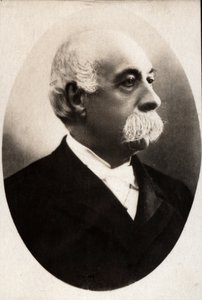 Portrait of Francesco Crispi, Italian politician by French Photographer